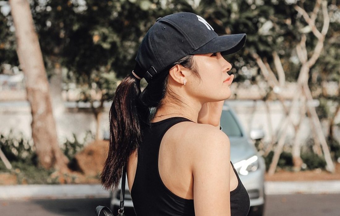 model, girl, young, crop top, fashion, cap, denim, shorts, crop top, crop top, crop top, crop top, crop top